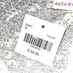 Altar'd State NEW Altar’d State Open Back Crochet Trim Woven Long Sleeve Sweater size Medium Photo 5