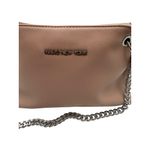 Marc New York  Chain Strap Faux Leather Crossbody Bag Blush Pink Zipper Closure Photo 6
