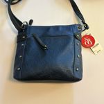 Style & Co  NWTS DEEP BLUE SHOULDER BAG VEGAN LEATHER 10”X 9” ADJUSTABLE  STRAP Photo 1