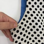 Tahari Arthur S Levine Polka Dot Dress Sz 10 Office Timeless Retro Sheath Career Black Photo 7