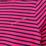 Vineyard Vines Pink And Blue Stripe Top Size Medium Photo 2