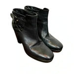 Rachel Comey Beta Quilted Leather Platform Booties Ankle Boots Black Photo 2