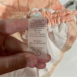 Calia Coral Orange‎ Print Short Sleeve Quarter Zip Rashguard Size 2X Orange Photo 5