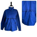 Cutter and Buck Womens Performance Jacket Size M Vented Blue Full Zip Logo Photo 1
