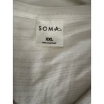 Soma  XXL Sleeveless Top White Gray Photo 3