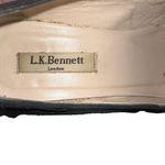 LK Bennett  suede black wedge shoes size 39 US 8 Photo 2