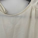 Marled ivory PUFFY SLEEVE BLOUSE size small NEW WITH TAGS White Photo 2