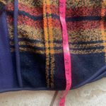 Free People Wrapped Up Blanket Vest Navy And Gold Photo 14