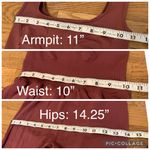 Free People Good Karma flared onesie henna burgundy size XS/S Photo 14