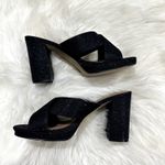 Tahari  Posey Sparkle Sandal Heels Sz 8 Photo 4