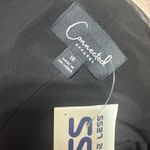 Connected Apparel Dress Women 16 Black Chiffon w/ Jacket Sparkle Formal NWOT Photo 8