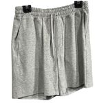 Outdoor Voices Good Voices Mens Gray Drawstring Shorts L 86% Polyester 14% Spandex Lightweight Photo 0