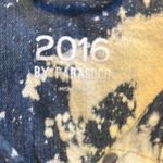 Parasuco Blue and White Distressed Denim Vest Size L Photo 1