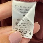 Sadie & Sage long sleeve Mini Dress with square neckline size medium Pink Photo 9