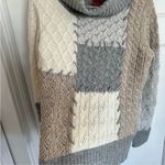 Sundance  mixed knit lambswool turtleneck size small Photo 3