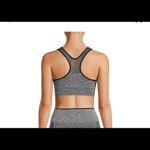 Avia Womens Seamless Sports Bra Size Medium 8-10 Minimum Support Pads Gray New Photo 5