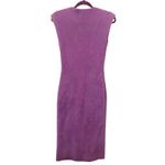 SIMON MILLER Runa Fuzzy Midi Sweater Dress‎ Purple XS Photo 3