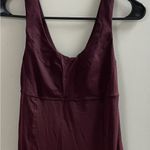Lululemon Wrapper’s Delight Tank Top Women’s Burgundy Sz 4 New withTags NWT Photo 4