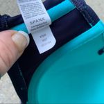 Spanx Polka Dot Bikini Top & Skirted Bottoms teal navy size 10 Photo 7