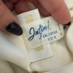 Contempo Casuals 80s vintage Intime White Sheer Lace Teddy Negligee Medium Photo 7