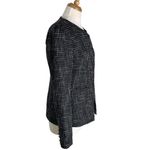 Joie NWT  Tweed Button Front Career Blazer Black Size S Photo 4