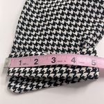 Allison Taylor 90s Y2K 100% silk top houndstooth blouse black white size medium Photo 6