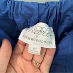 Anthropologie Mare Mare X Cobalt Blue Curved Hem Cropped Wide Leg Pants Medium Photo 8