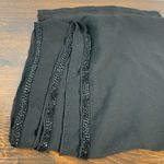 Cejon Women's 100% Polyester Beaded Sheer Shawl Scarf Black Size 73x20 Photo 7