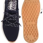 NEW JSLIDES Ophelia Knit Sneaker Navy Blue Shoes Womens Size 10M Lace Up Photo 3