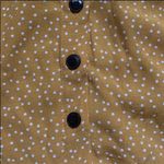 Bershka NWT  mustard yellow polka dot mini skirt Photo 5