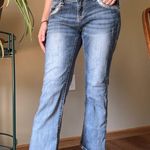 GRACE IN LA Grace Blue Ankle Cropped Jeans Photo 3
