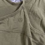 Lululemon  bronze green modal yoga tank size 8 Photo 2