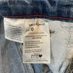 Wallflower Blue Distressed Jean Shorts Size 0 Photo 2