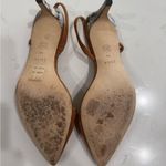 Joie  Tan Suede Slingback Heels Size 38 Photo 2