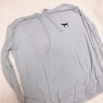 Victoria's Secret PINK Pastel Blue Cozy Pullover Hoodie Photo 1