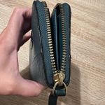 Kate Spade Hunter green Pebbled Leather Continental full zip Wallet Photo 4