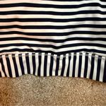 Athleta  High Moon Navy Stripe XL Sports Bra‎ Nautical High Support NWOT Active Photo 2