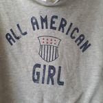 NWOT Colsie Cropped Short Sleeve Sweatshirt Photo 3