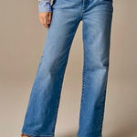 J.Crew NWT High-rise slim-wide jean in 1996 semi-stretch Size 32 Photo 0