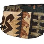 Kokopelli Tapestry Crossbody Purse Bag Southwestern Geometric Western Aztec Orange Photo 7