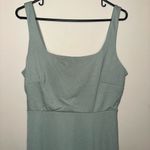 Birdy Grey  Alex Crepe Dress in Sage Size Large NWT Square Neckline Sleeveless Photo 6