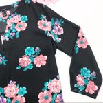 Forever 21  Black & Pink Floral Tunic Dress Photo 8