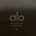 Alo Women's Black White Colorblock Mid Rise Yoga Athletic Leggings Pants Size S Photo 3