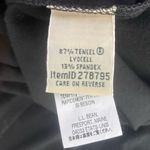 L.L. Bean‎ Long Sleeve Jersey Dress in Black Size Small Photo 3