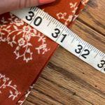 Bebop orange floral vneck ruffle skirt dress size small Photo 8