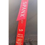 Spanx Faux Leather Camo Leggings Black Matte Petite Small Photo 4