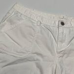 Caslon  flat front 5” chino white short size large Photo 1