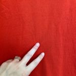 Nike Adult bright solid orange logo decal long sleeve shirt medium Photo 6