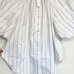 Madewell NWT  Shirred Bubble-Sleeve Button-Up Shirt - Size: XXS Photo 3