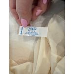 Vanity Fair Sleeveless Sweetheart Lace Slip Dress Cream Women's Size Large Photo 6